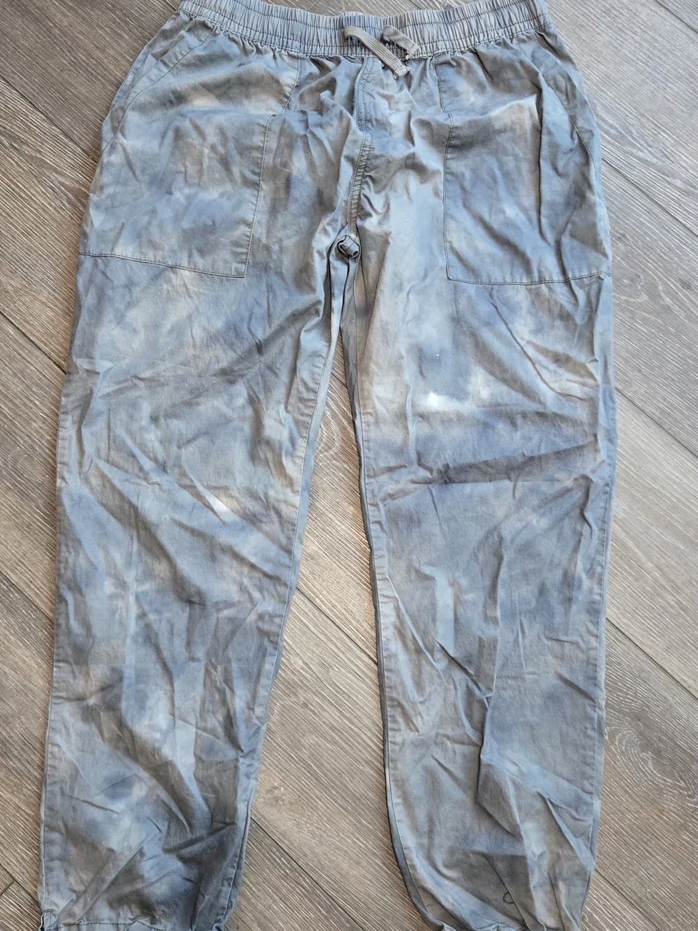 Zanerobe Acid Wash Elastic-Waist Joggers